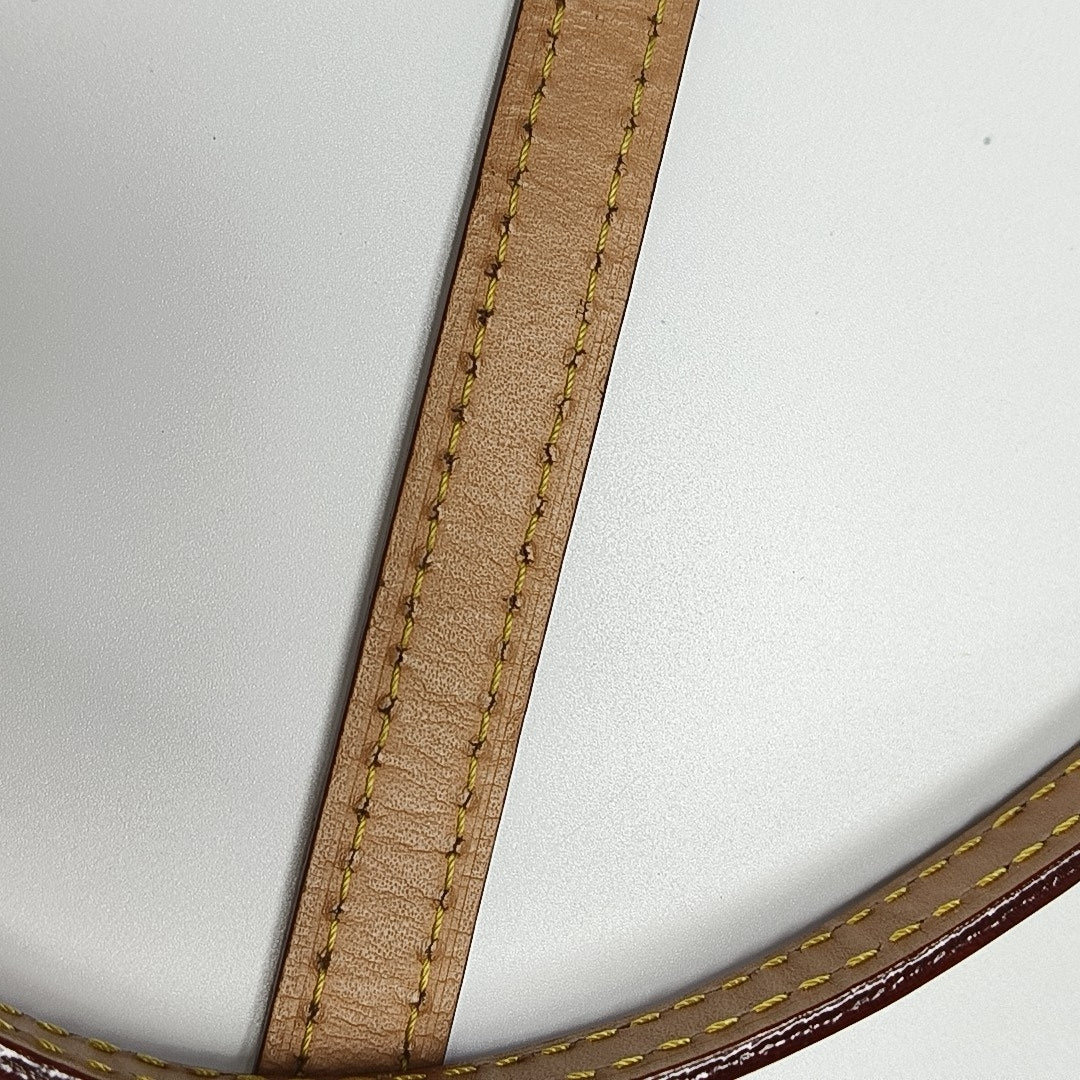 IVY Monogram Coated Canvas Brown