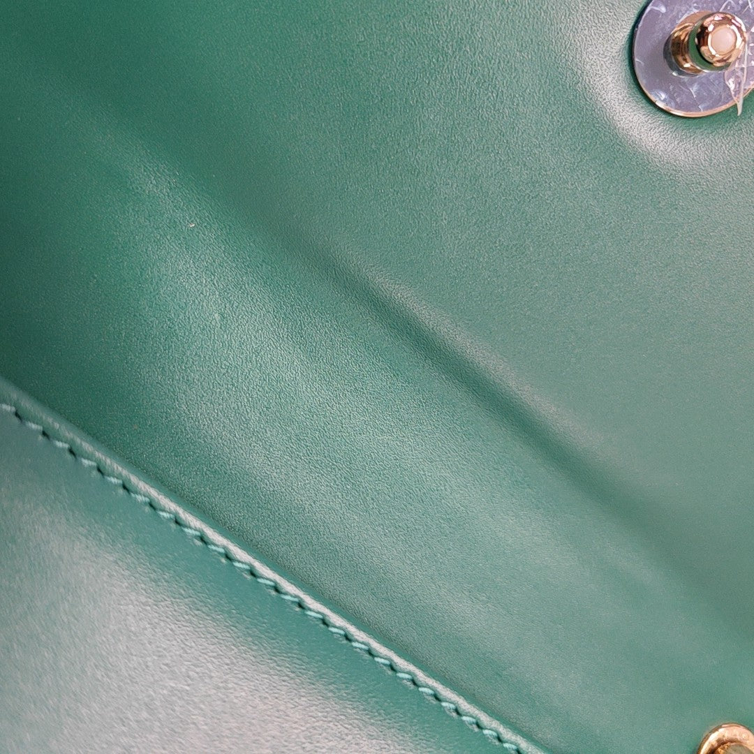 SERPENTI FOREVER Small Calfskin Green