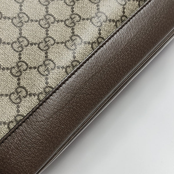 Monogram Coated Canvas Top Handle Bag Beige