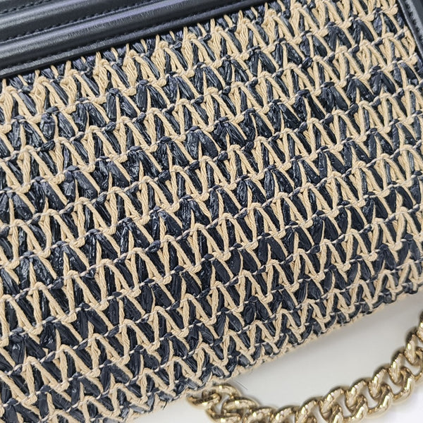 BOY CHANEL Medium Lambskin Black