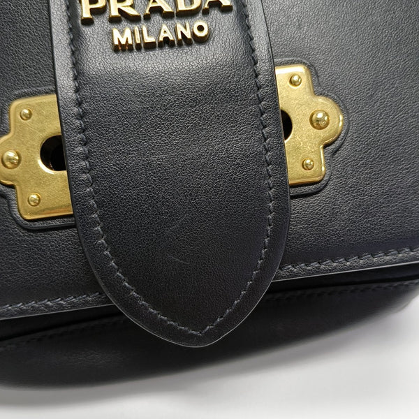Authenticated pre-owned  Cahier Calfskin Black - Shoulder Bag at Looply