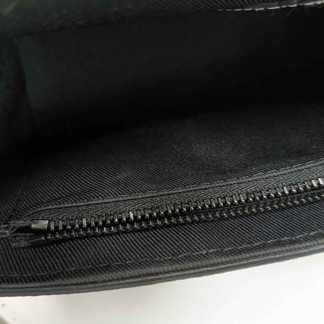 STEAMER Mini Monogram Coated Canvas Black
