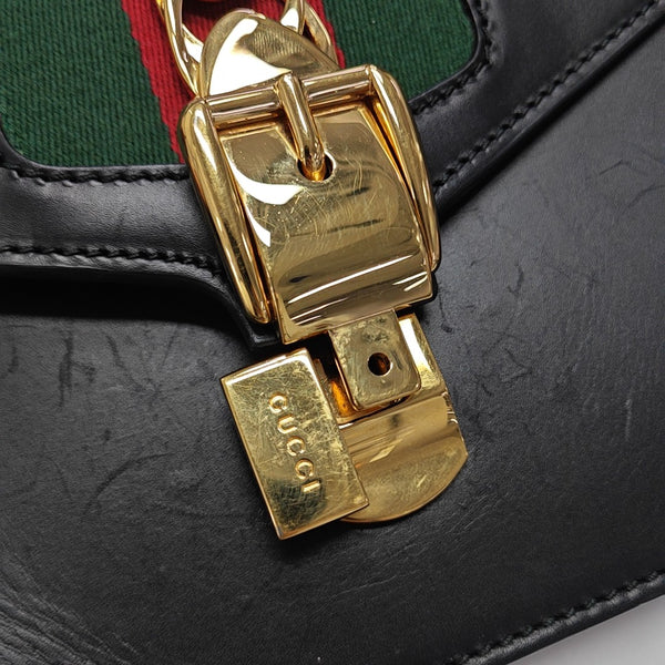 Sylvie Mini Calfskin Black