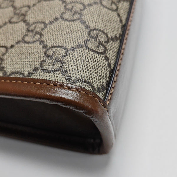 Retro Mini Monogram Coated Canvas Beige