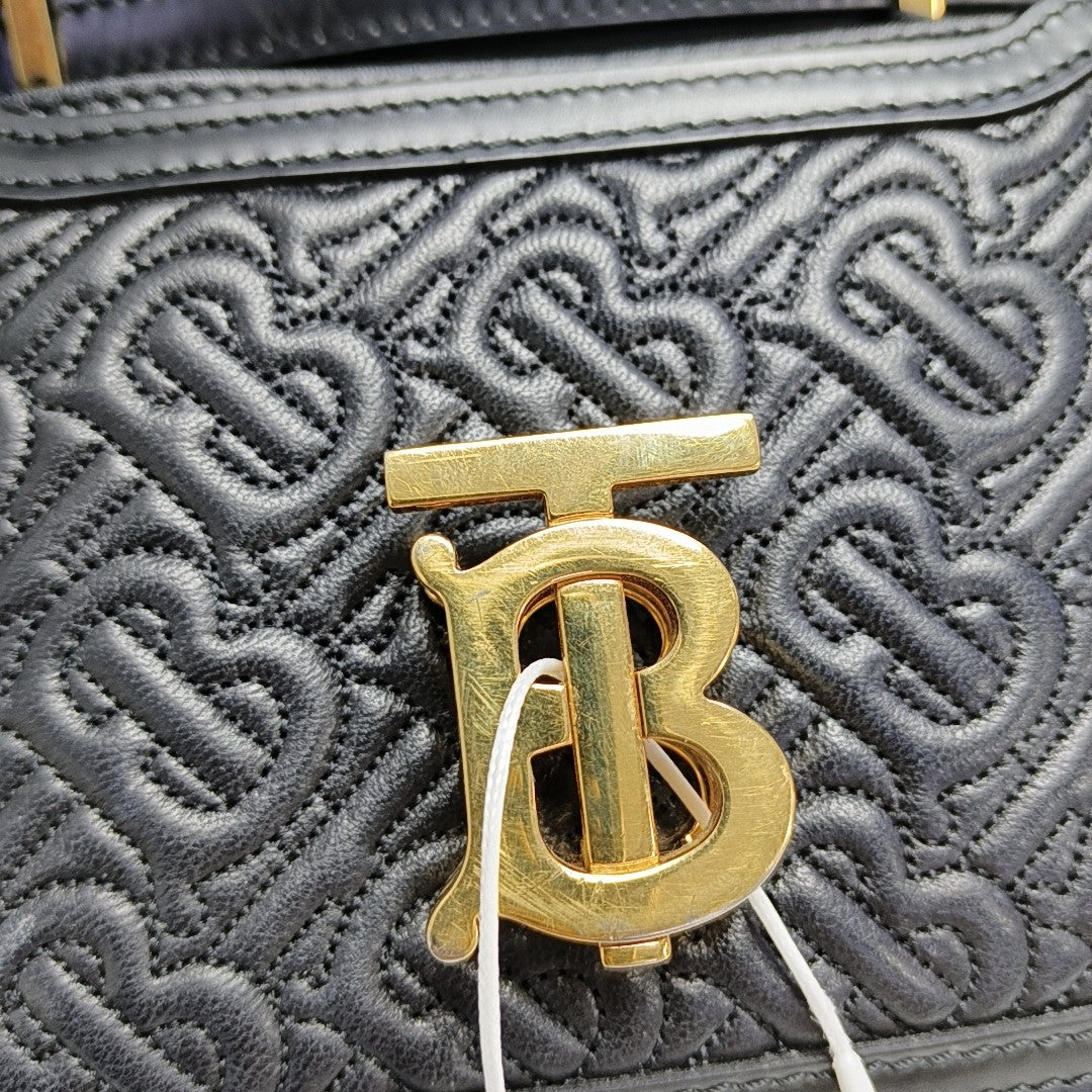TB Mini Calfskin Black
