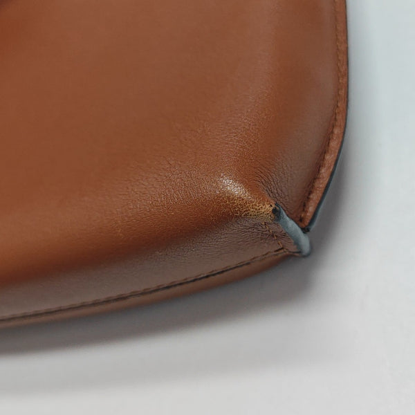 Calfskin Shoulder Bag Brown