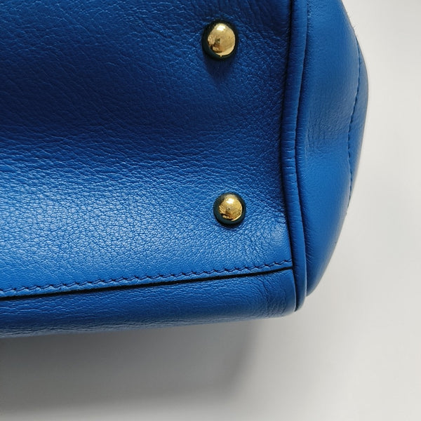 Heritage Calfskin Blue