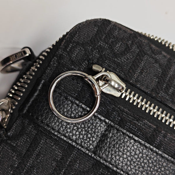 Safari Oblique Canvas Black