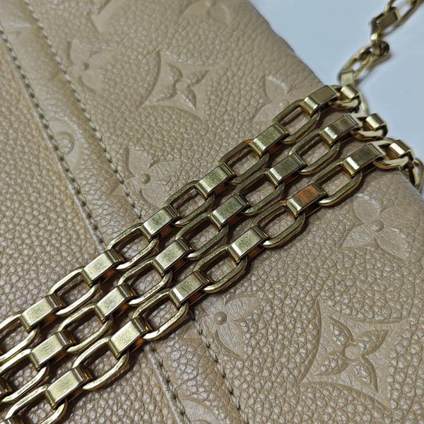 SAINT-GERMAIN Monogram Calfskin Beige