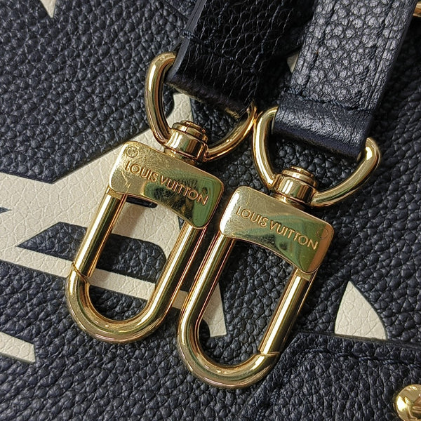 SPEEDY Nano Monogram Calfskin Black