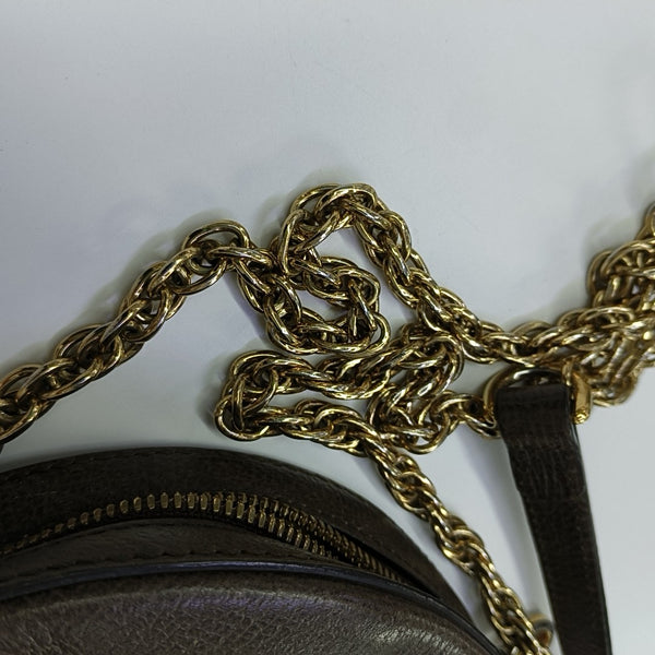 Ophidia Mini Monogram Coated Canvas Beige