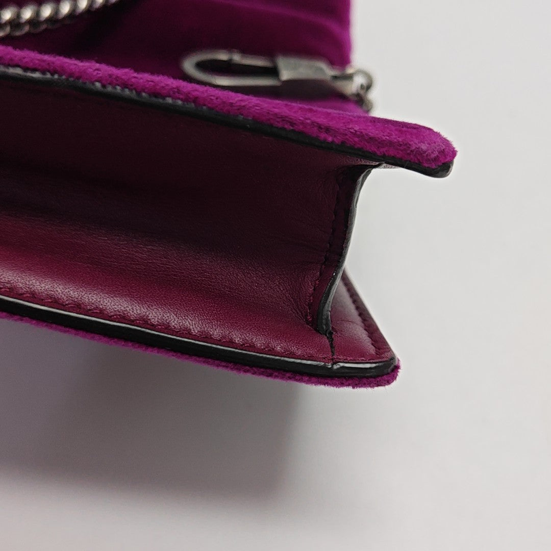 Dionysus Super Mini Velvet Red