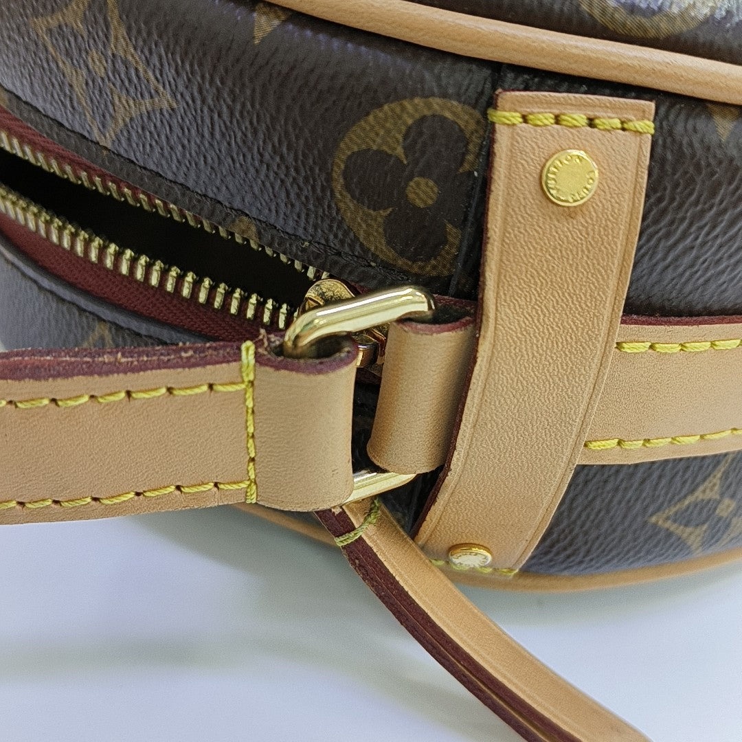 BOITE CHAPEAU PM Monogram Coated Canvas Brown