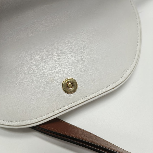 Olympia Mini Quilted Lambskin White