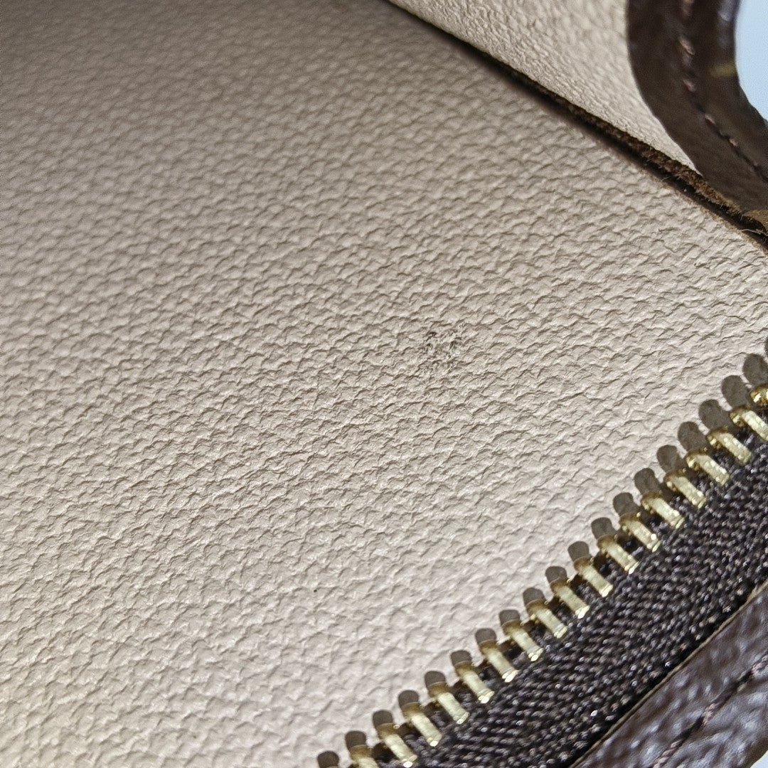 TOILET POCKET 26 Monogram Coated Canvas Brown