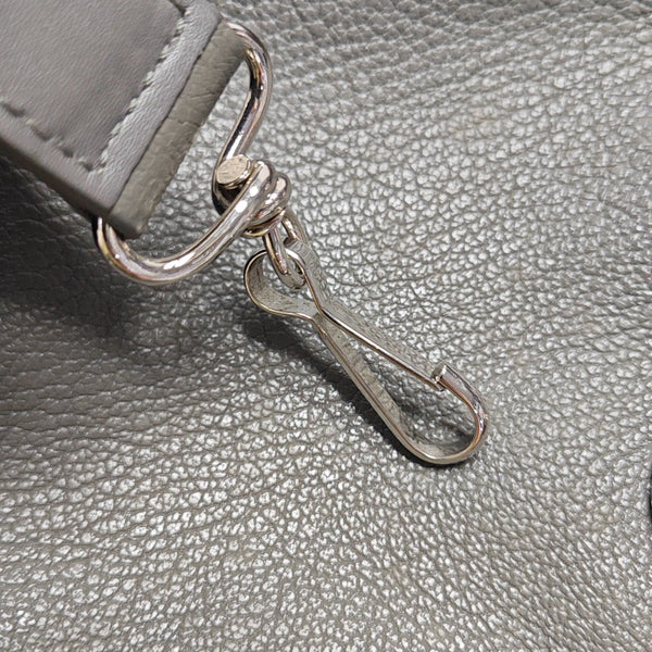 Classic Metallic Edge City Mini Lambskin Gray
