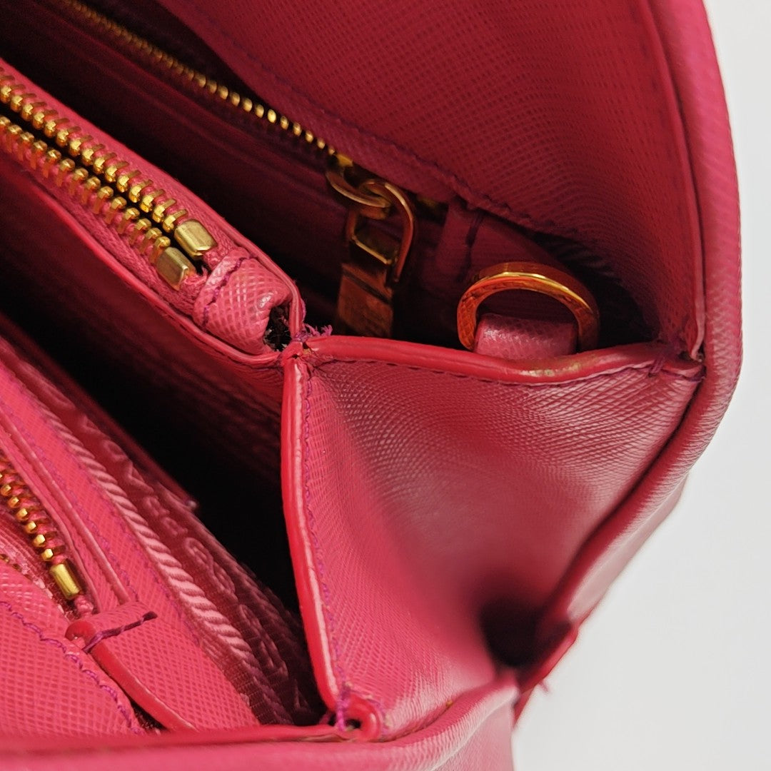 Promenade Saffiano Calfskin Pink