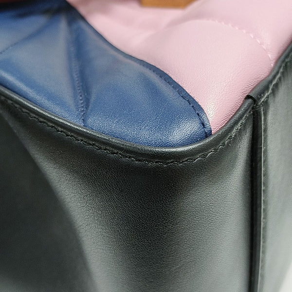 Queen Margaret Quilted Calfskin Multicolor