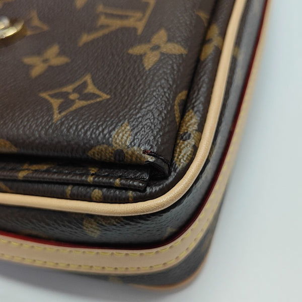 VIVA CITE Monogram Coated Canvas Brown