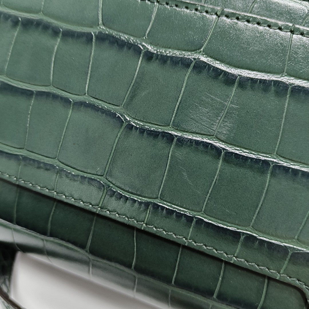 Olympia Small Calfskin Green