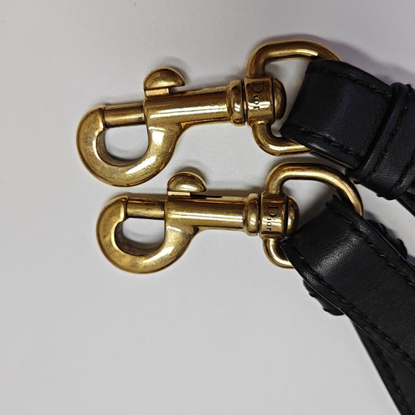 Lady Dior Small Cannage Lambskin Black