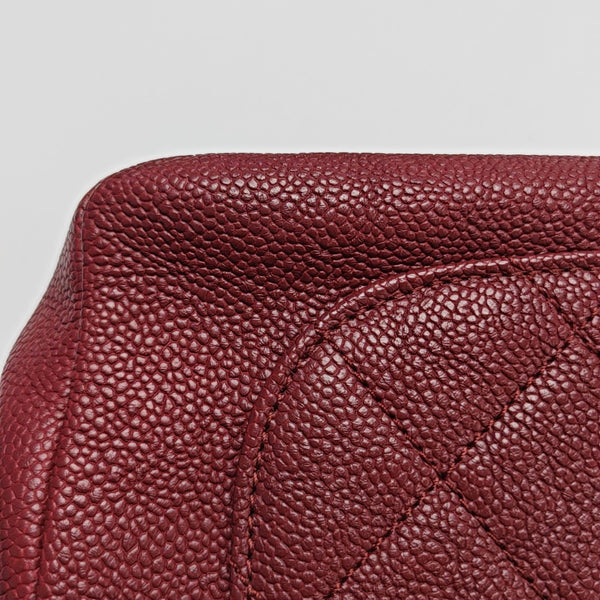 Grained Calfskin Red