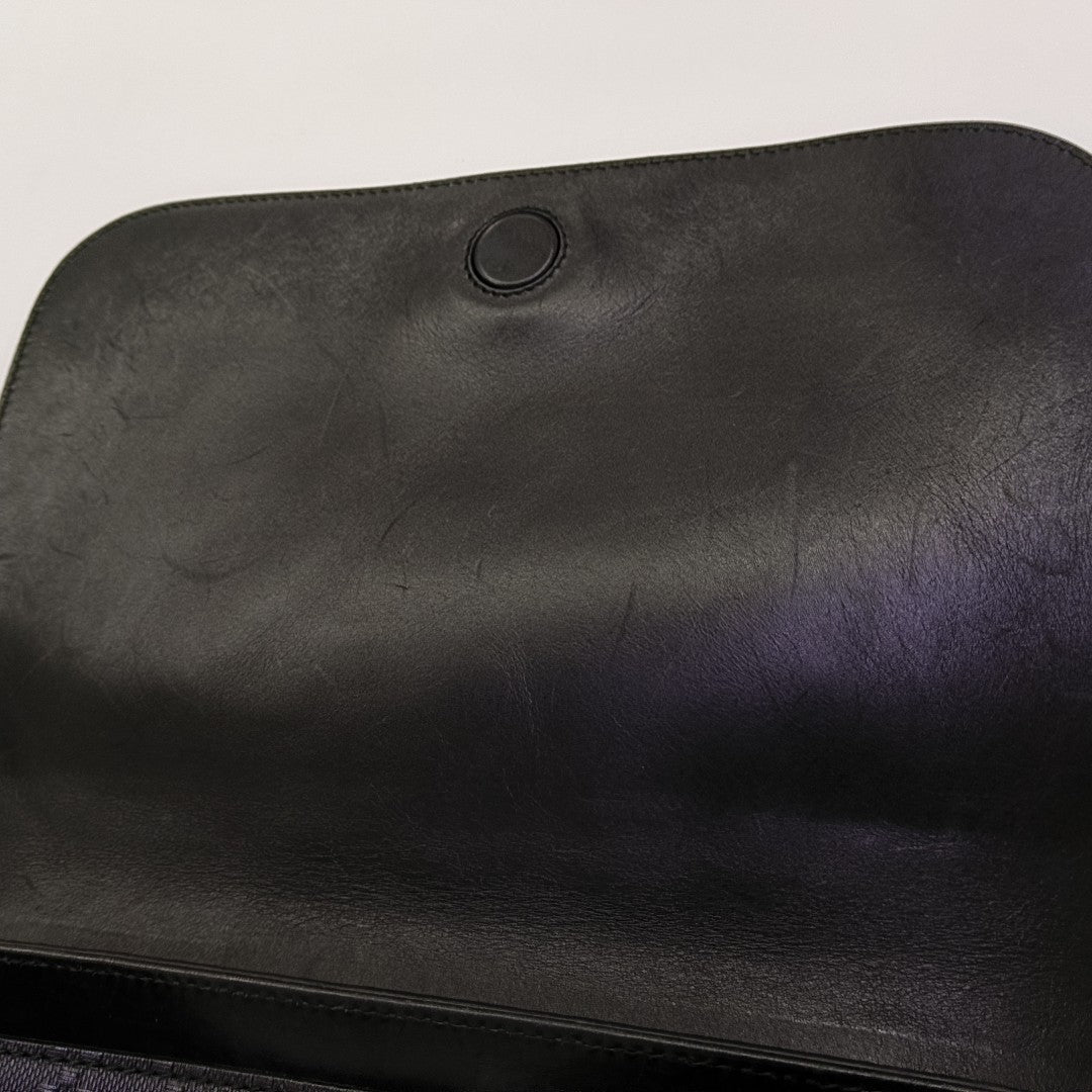 Calfskin Backpack Black