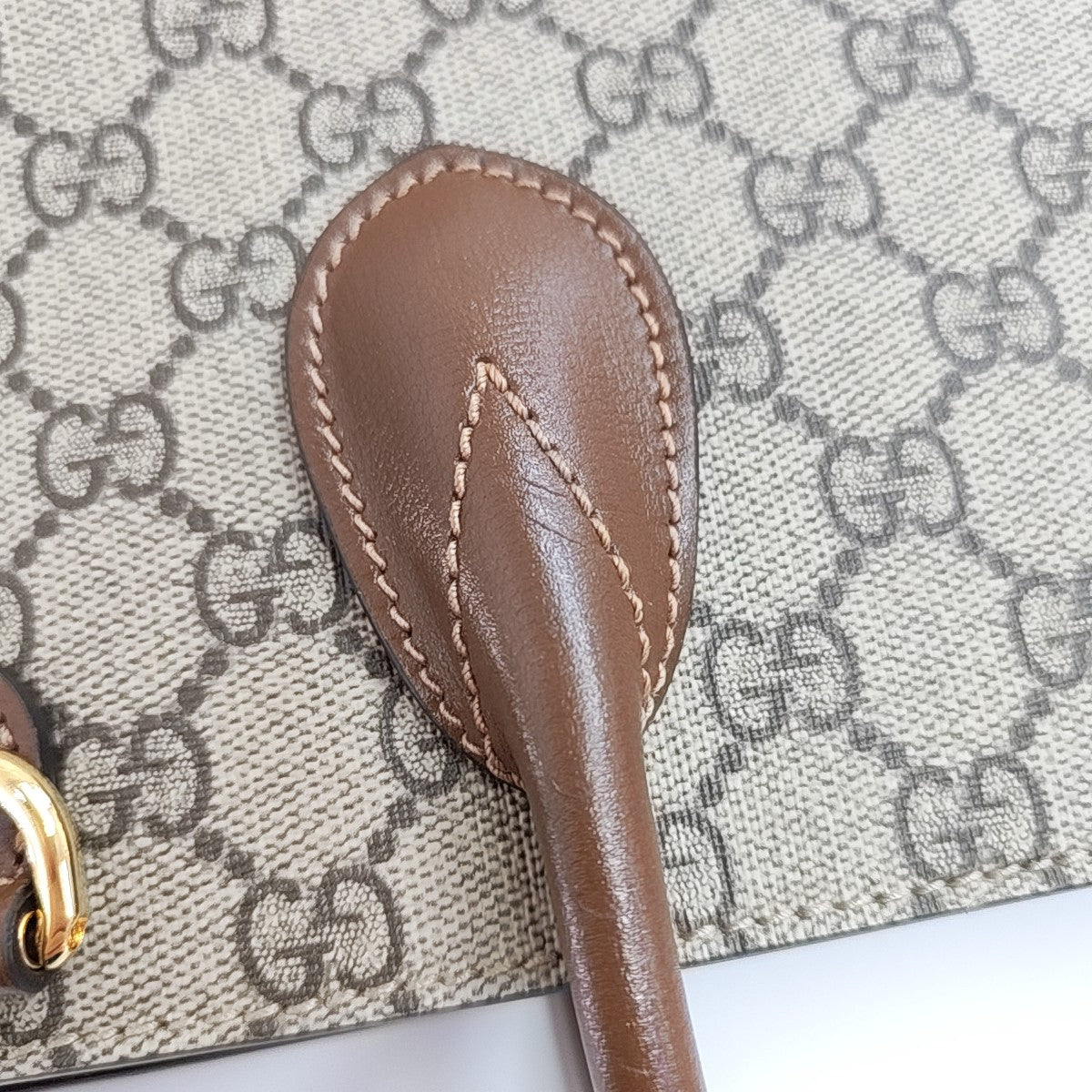 Retro Small Monogram Coated Canvas Brown