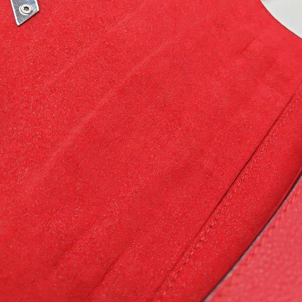 VERY Monogram Calfskin Red