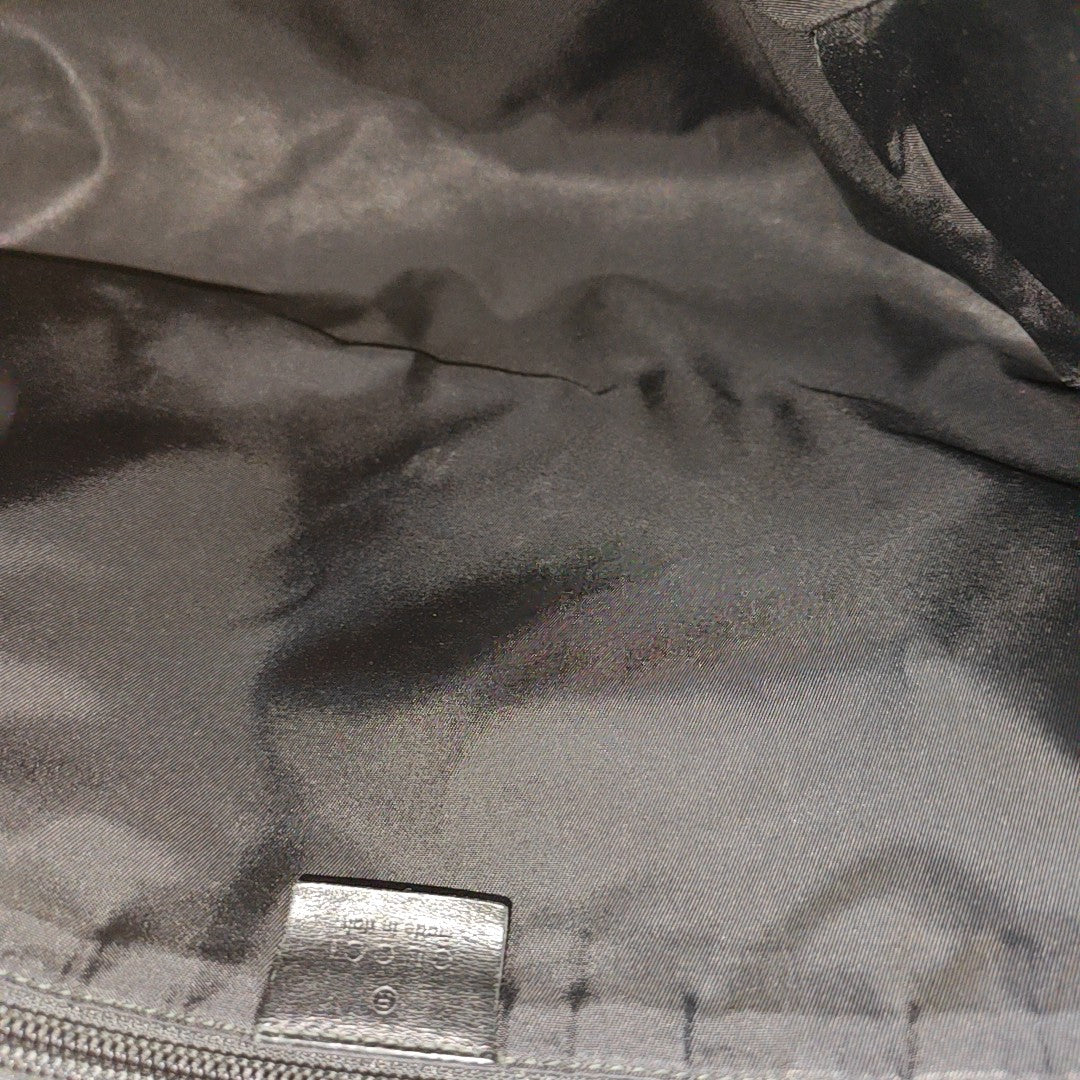 Canvas Shoulder Bag Black