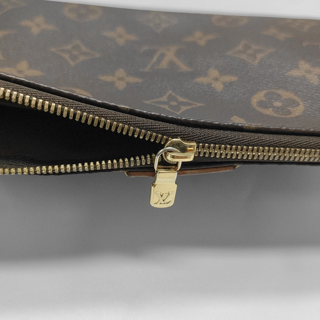MULTI Monogram Coated Canvas Brown