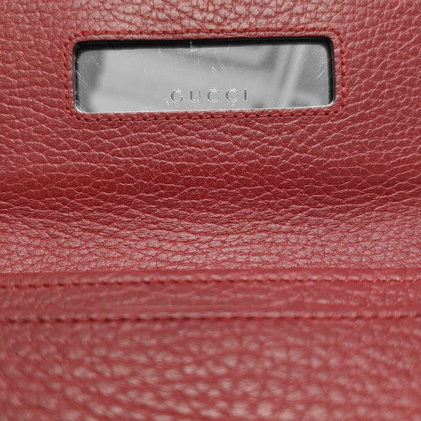 GG Marmont Super Mini Calfskin Red