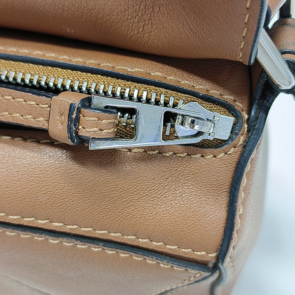 Puzzle Mini Calfskin Brown