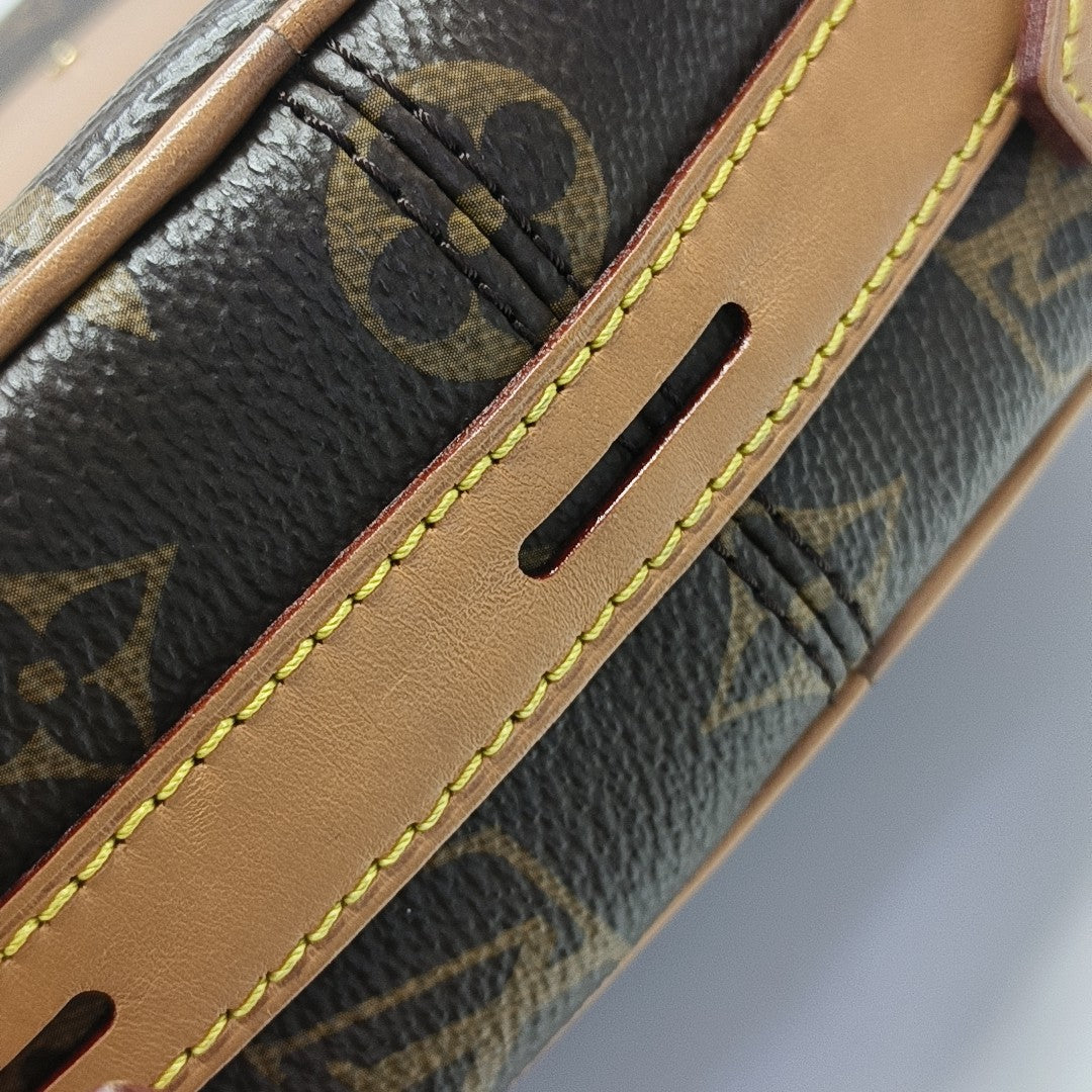 BOITE CHAPEAU MM Monogram Coated Canvas Brown