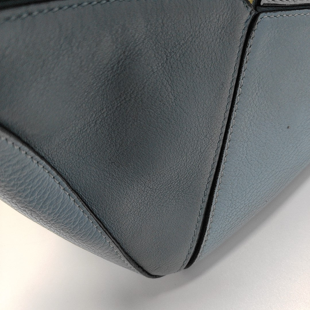 Puzzle Small Calfskin Multicolor