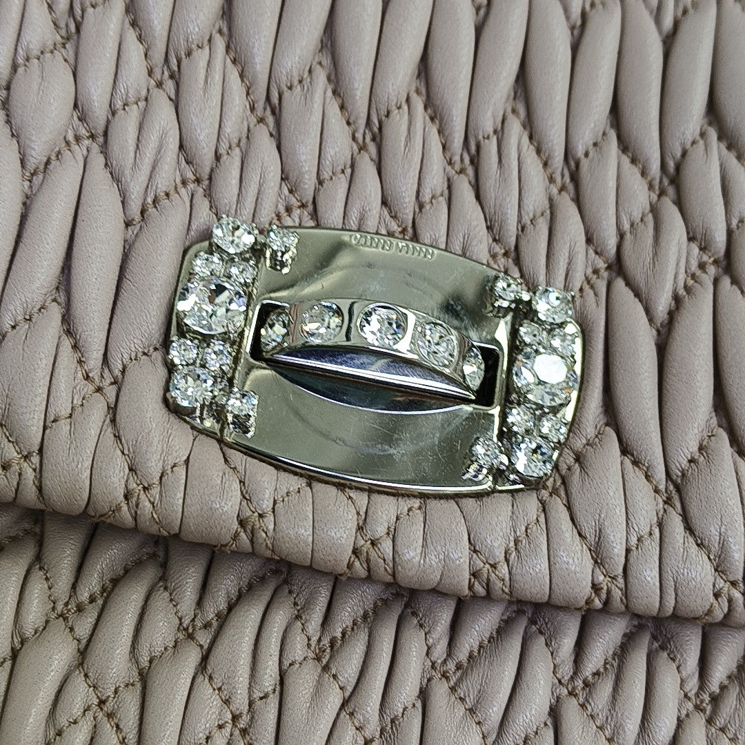 Crystal Lambskin Pink