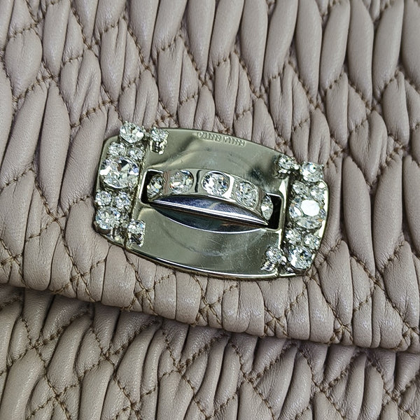 Crystal Lambskin Pink