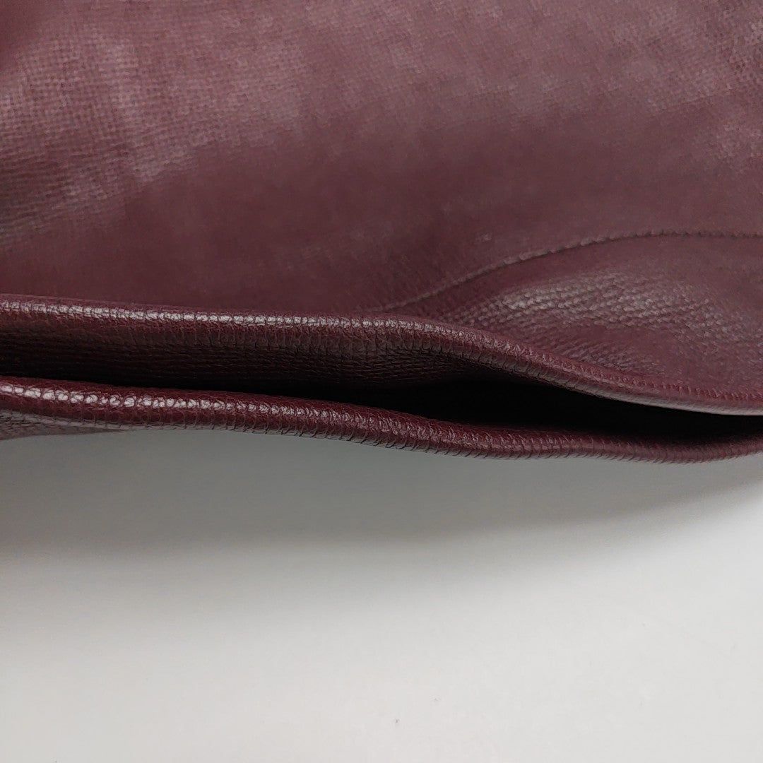 Calfskin Shoulder Bag Red