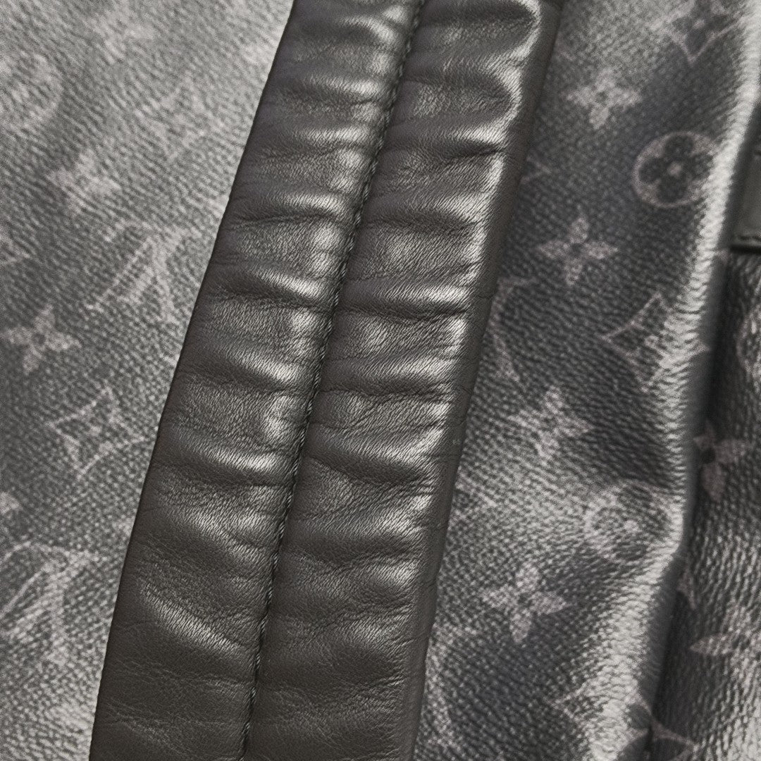 DISCOVERY PM Monogram Coated Canvas Black