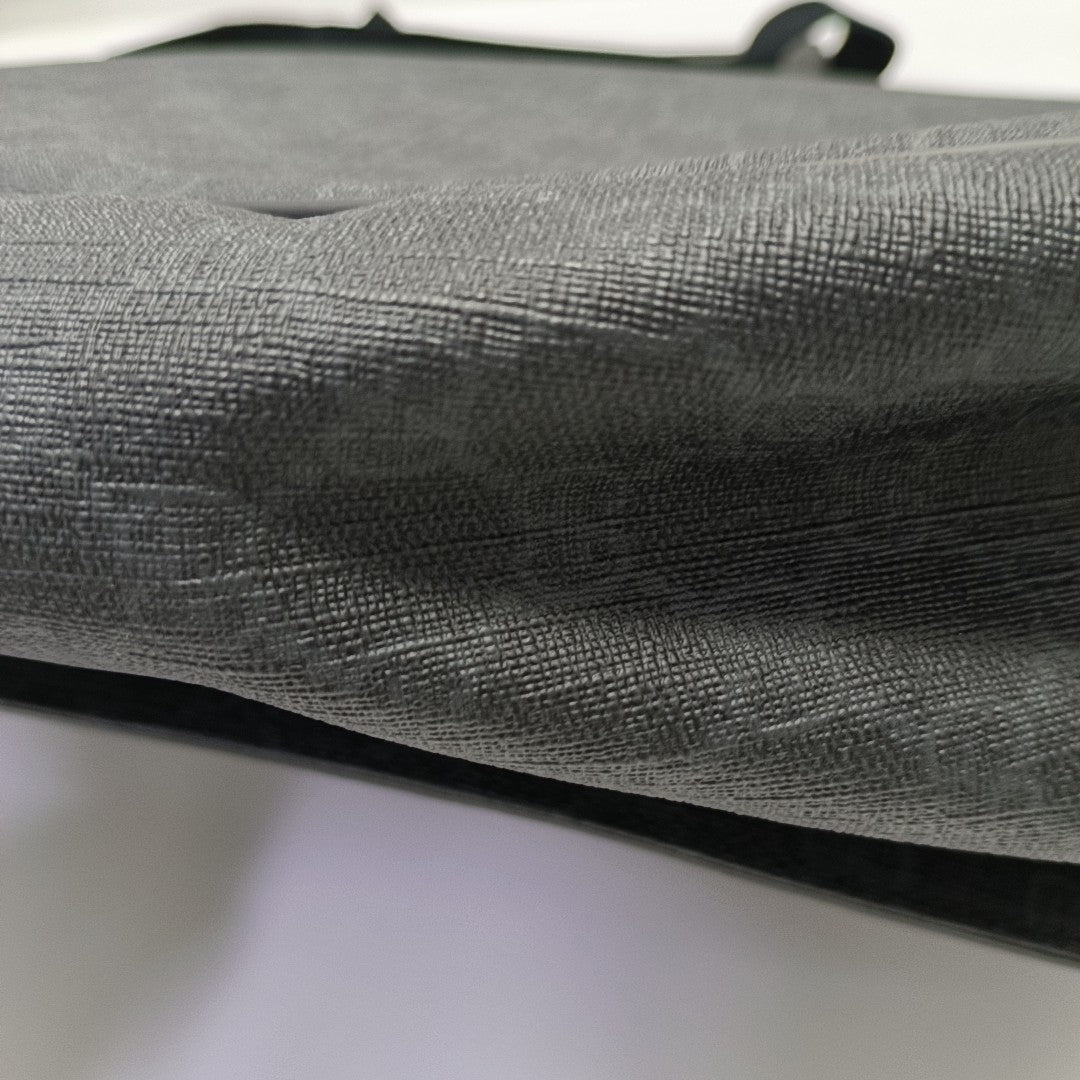 Monogram Coated Canvas Black
