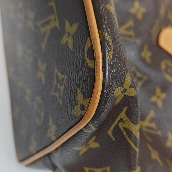 PALERMO PM Monogram Coated Canvas Brown