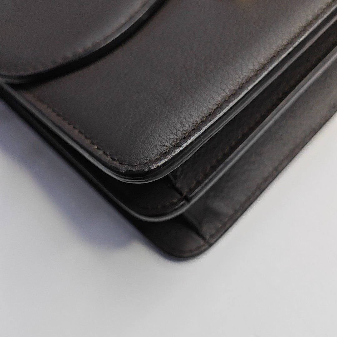 Gancini Calfskin Gray