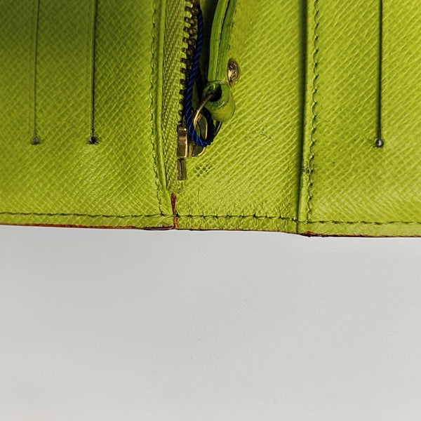 Cartera negra Insolite Monogram de lona revestida