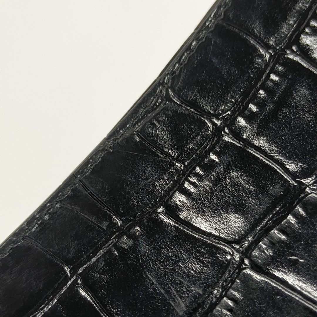Hourglass XS Calfskin Black