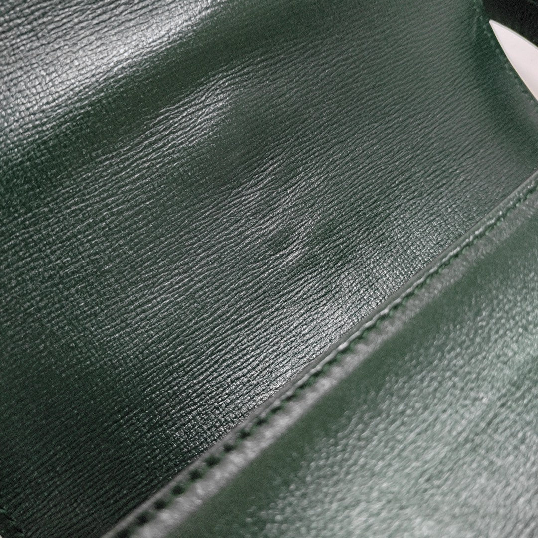 Sylvie 1969 Mini Calfskin Green