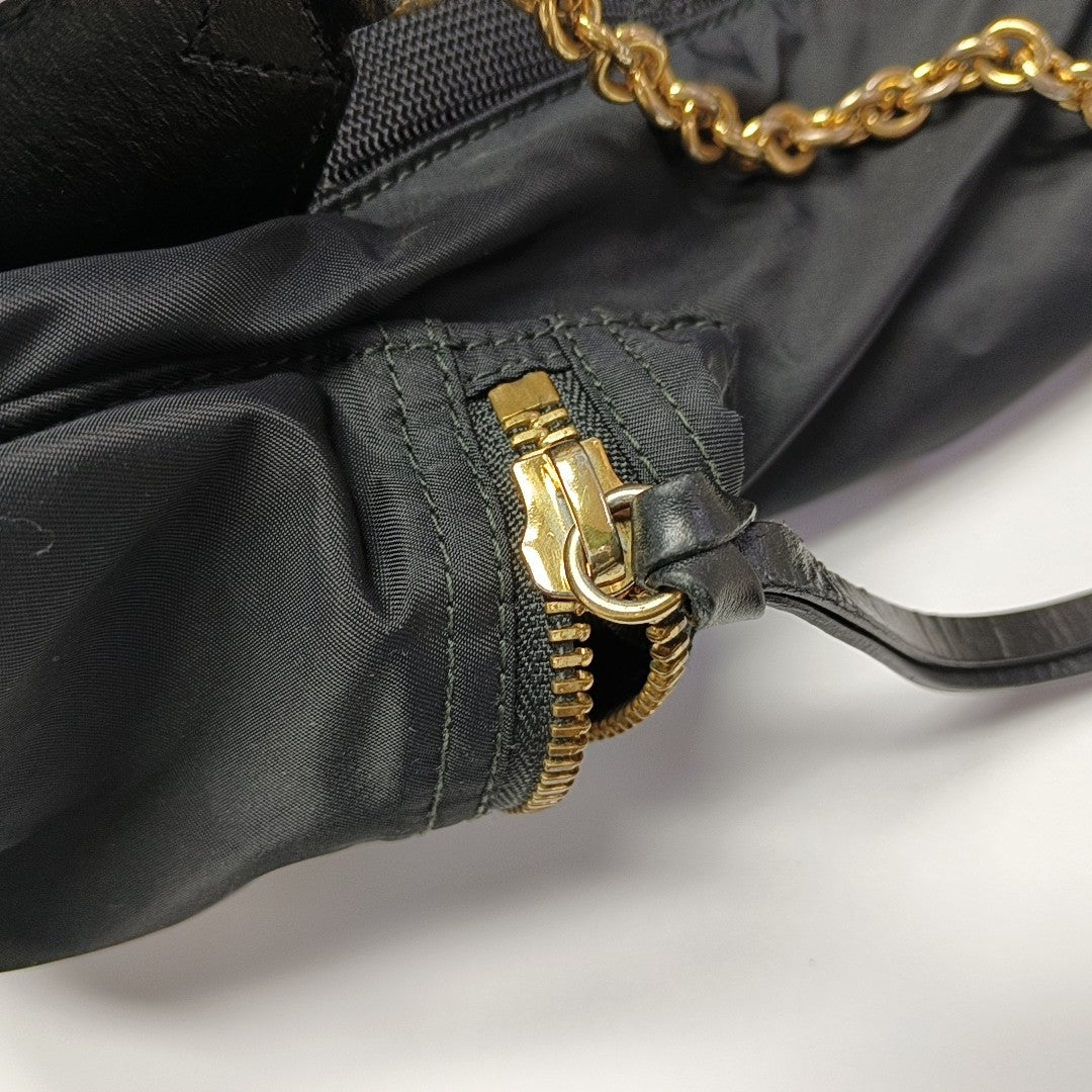 The Rucksack Large Nylon Black