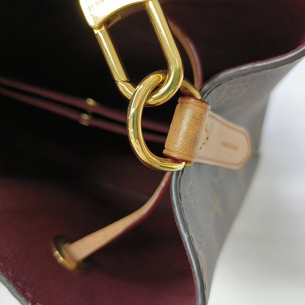 NÉONOÉ BB Monogram Coated Canvas Brown