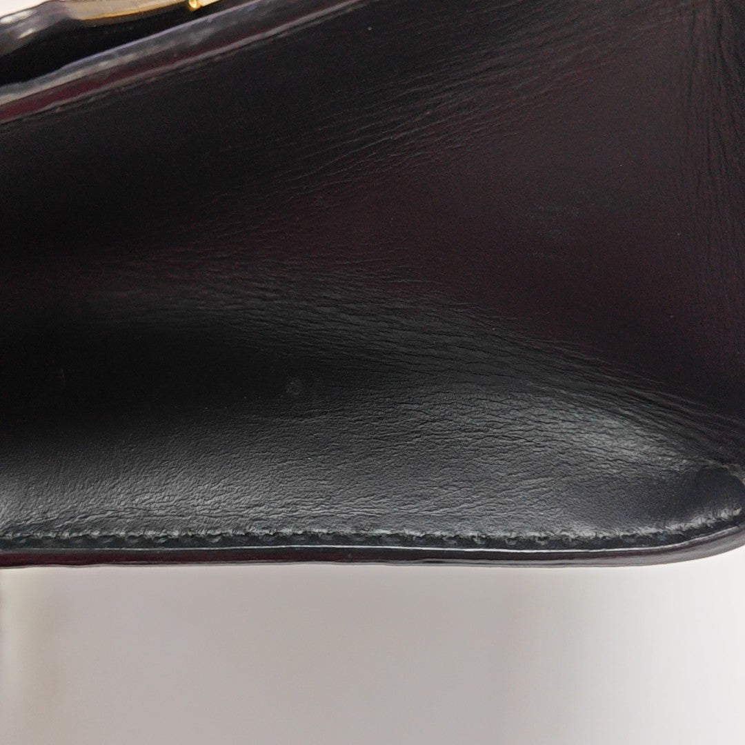 Padlock Small Monogram Calfskin Black