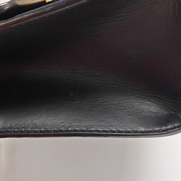 Padlock Small Monogram Calfskin Black