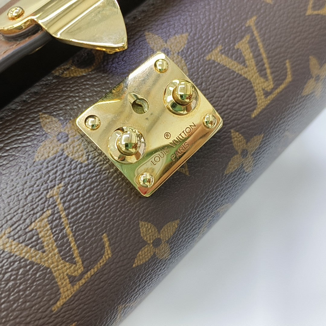 PAPILLON 19 Monogram Coated Canvas Brown